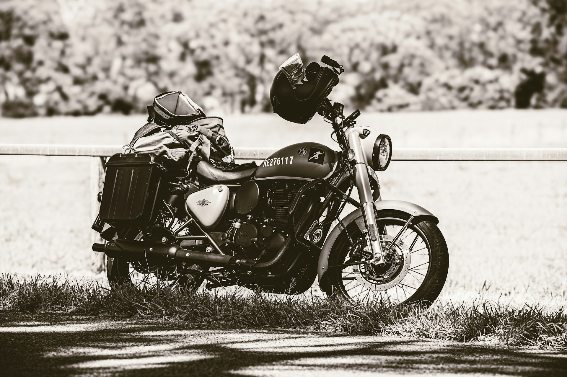 Wheels and Tires during motorcycle travel